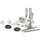 CERNIERE CROMATE UNIVERSALI PER SEDILE COPRIVASO WC 8943050