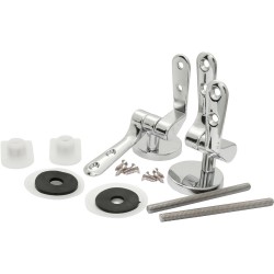 CERNIERE CROMATE UNIVERSALI PER SEDILE COPRIVASO WC 8943050