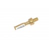 LANCIA RUBINETTO PISTOLA GETTO REGOLABILE OTTONE attacco diam.15mm. 4611018