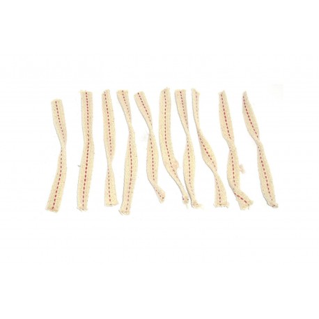 lucignolo stoppacino per lanterne spezzoni 10 pezzi 5331009