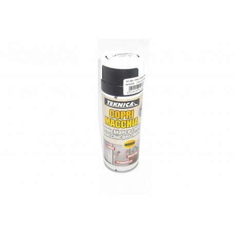 Vernice Spray bianco Copri Macchia per Muri 400ml Teknica TK17-0451