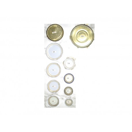 Tappo Capsula x Vasi e Barattoli Varie Misure Twist off Vite CONFEZIONI 10 Pezzi