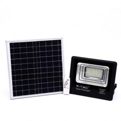 FARO LED 60W 4000K AUTOALIMENTATO CON PANNELLO SOLARE E TELECOMANDO