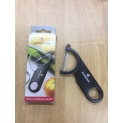 PELAPATATE VICTORINOX CURVO MANICO IN NYLON NERO 7.6073.3