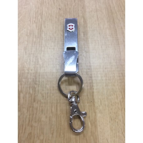 GANCIO PORTACHIAVI VICTORINOX MULTICLIP DA CINTURA INOX 4.1858
