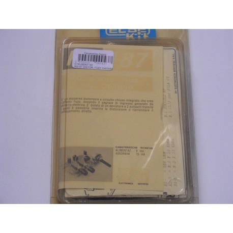 kit didattico elettronico DISTORSORE FUZ PER CHITARRA Else Kit RS187