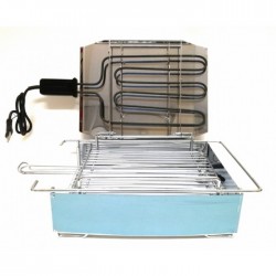 Bistecchiera Elettrica Inox 47x30x17 - senza fumo- 14803