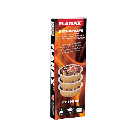 WARRLICH CONFEZIONE DA 3 PASTA INFIAMMABILE COMBUSTIBILE PER FONDUTA BOURGUIGNONNE 3 X 100 ML