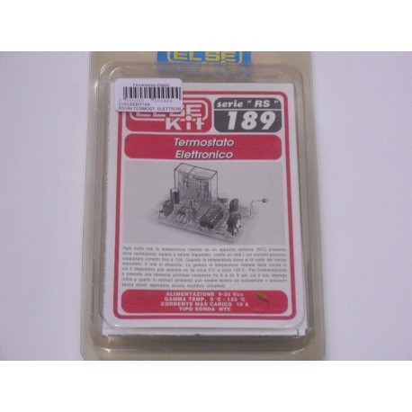 kit didattico elettronico TERMOSTATO ELETTRONICO Else Kit RS189