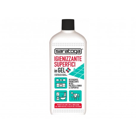 IGIENIZZANTE SUPERFICI IN GEL CLOROATTIVO 1LT. SARATOGA