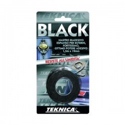 NASTRO BIOADESIVO NERO PER ESTERNI TEKNICA 1,5mX19mm TC240