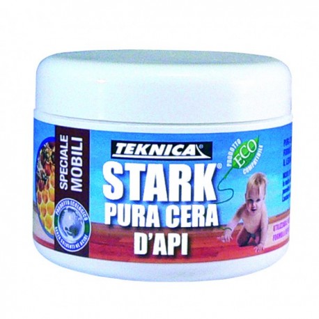 CERA D'API PURA SOLIDA NEUTRA PER MOBILI IN LEGNO ML 250 STARK TEKNICA TM218