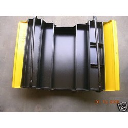 CASSETTA PORTA ATTREZZI METALLO 5 SCOMPARTI CM.45X20X22H. 2558060