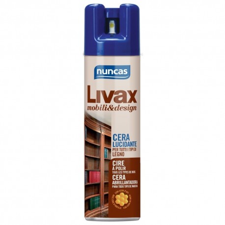 NUNCAS LIVAX MOBILI&DESIGN CERA LUCIDANTE 300ML 102403