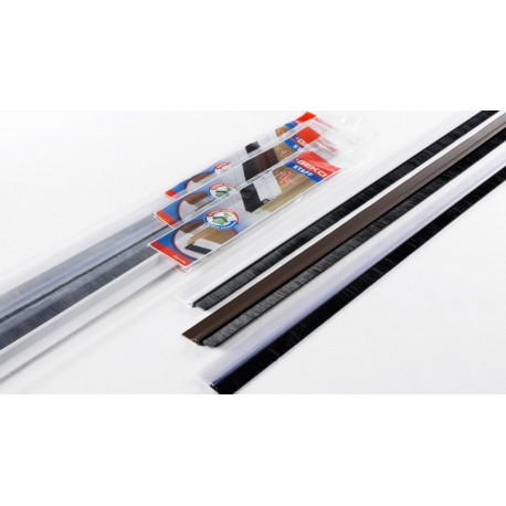 Parafreddo paraspifferi adesivo sottoporta PVC rigido MARRONE cm.100 PASTAFM