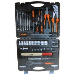 VALIGETTA SET 56 UTENSILI ACCIAIO CHROME VANADIUM 317252