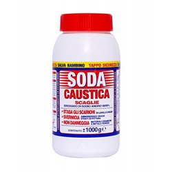 SODA CAUSTICA BARATTOLO 1 KG 8841020