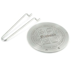 DIFFUSORE UNIVERSALE PER INDUZIONE INOX 14 cm FRABOSK 007099.01.3