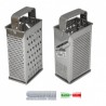 GRATTUGIA FORMAGGIO VERDURE 4 LATI ACCIAIO INOX 157078