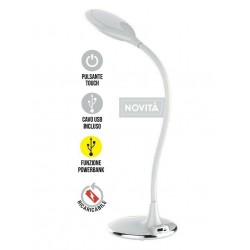 LAMPADA DA TAVOLO RICARICABILE PRIMULA CFG 6982260