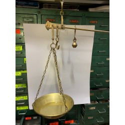 BILANCIA STADERA DA 3,5 IN OTTONE PADELLA 3716030