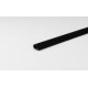 PROFILO DORSETTO PVC NERO BARRA 1MT.5mm. 31678-10