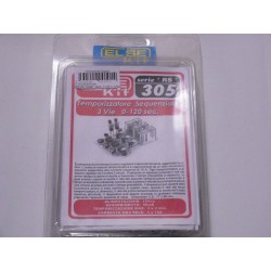 kit didattico elettronico TEMPORIZZ.SEQUENZ. 3VIE 0-120SEC. Else Kit RS305