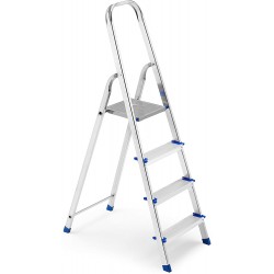 SCALA ALU ECO PLUS ALLUMINIO/ACCIAIO 4 GRADINI 4956186