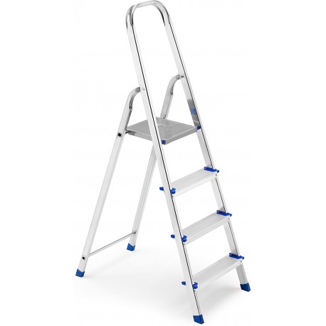 SCALA ALU ECO PLUS ALLUMINIO/ACCIAIO 4 GRADINI 4956186