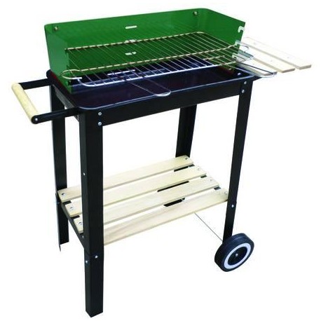 BARBECUE RETTANGOLARE CON PIANI LEGNO "KANSAS" 277181