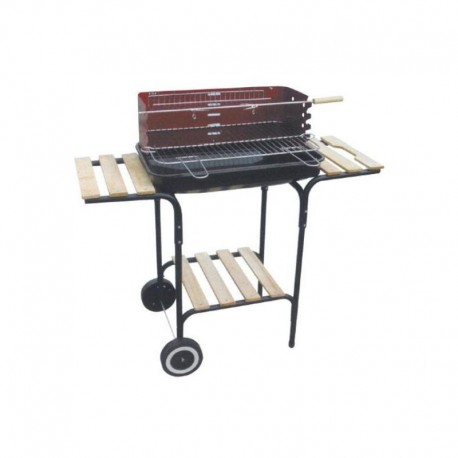 BARBECUE RETTANGOLARE CON PIANI LEGNO "CALIFORNIA" 79914
