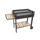 BARBECUE RETTANGOLARE CON RIPIANI LEGNO "TEXAS" 157025