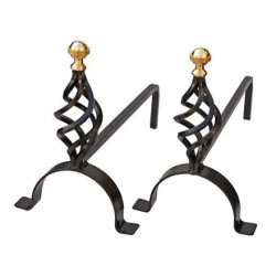 ALARI CON DECORAZIONE PIGNA CM.40 245845