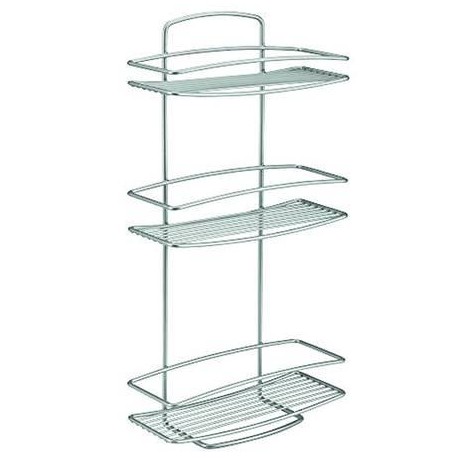 MENSOLA RETTANGOLARE A 3 PIANI SERIE ONDA 324366