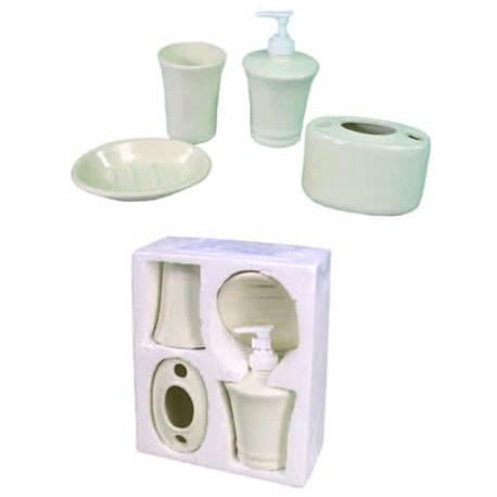 SET BAGNO IN CERAMICA BIANCA 59039
