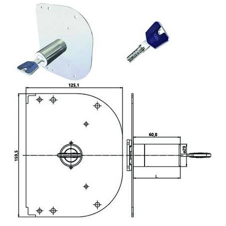CILINDRI EUROPEI K55 CON CARTELLA STONDATA 300377