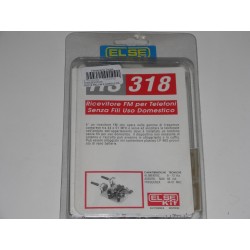 kit didattico elettronico RICEVITORE FM X CORDLESS USO DOMESTICO Else Kit RS318