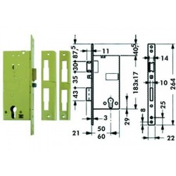 ELETTROSERRATURA DA INFILARE A CILINDRO Y5810