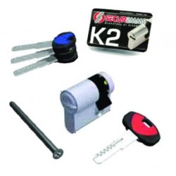 CILINDRO PROFILO EUROPEO "K2" 1+3 CHIAVI 0CK2 SERIE 3200-M 361638