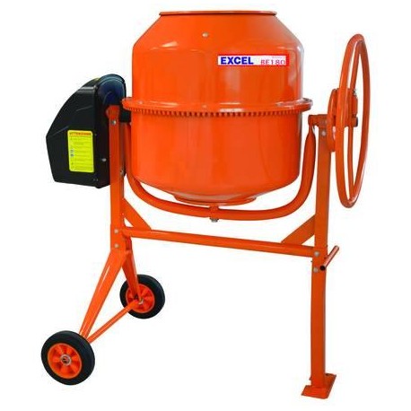 BETONIERA LATERALE MONOFASE LT.180 800W 266208