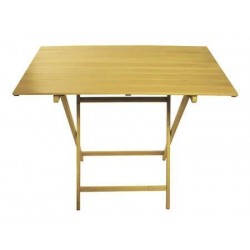 TAVOLO PIC-NIC SINGOLO IN LEGNO COLORE NATURALE