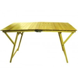 TAVOLO PIC-NIC DOPPIO IN LEGNO COLORE NATURALE 354189