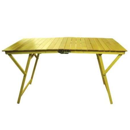 TAVOLO PIC-NIC DOPPIO IN LEGNO COLORE NATURALE 354189