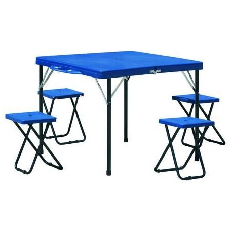 TAVOLO PIC NIC CLASSICO CON QUATTRO SGABELLI 223812