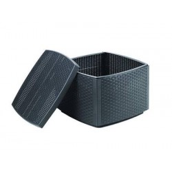 TAVOLINO DA GIARDINO "NAXOS" ANTRACITE 297769