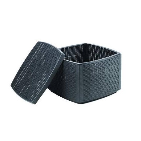 TAVOLINO DA GIARDINO "NAXOS" ANTRACITE 297769