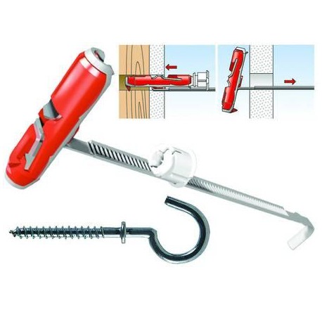 TASSELLO FISCHER BASCULANTE 25 PEZZI IN NYLON "DUOTEC 10H" 358446