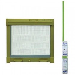 ZANZARIERA KIT A MOLLA FRIZIONATA COLORE BRONZO