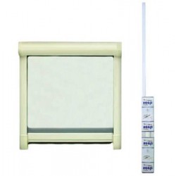 ZANZARIERA KIT A MOLLA FRIZIONATA COLORE BIANCO