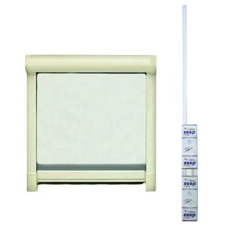 ZANZARIERA KIT A MOLLA FRIZIONATA COLORE BIANCO